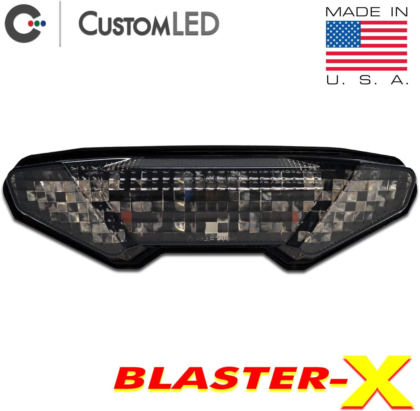 Amazon Com 19 Yamaha Tracer 900 900 Gt Blaster X Integrated Led Tail Light Smoked Lens Automotive