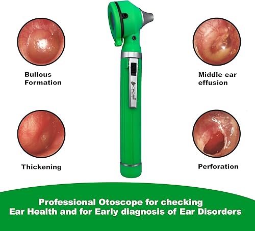 Miniatura 4 de 11-084 Physician - Otoscopio, color verde