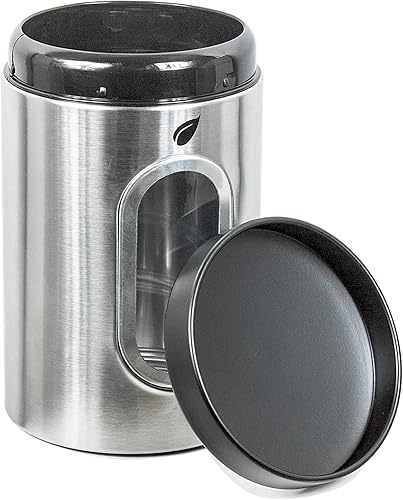 Miniatura 5 de Juego de recipientes de cocina de acero inoxidable para decoración moderna de cocina con múltiples fines de conservación por tapas herméticas