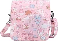 Vista 7 de Frankmate Protective Case for Fujifilm Instax Mini 7+ SE Instant Camera, Premium PU Leather Mini 7 Plus 7c 7s Case Bag with Removable Adjustable