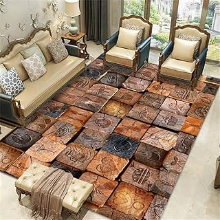 Teppichläufer Flur Orientteppiche Vintage Teppich Bunte Blumendekoration Wohnzimmer großer Teppich pflegeleicht Kinderteppich Waschbar