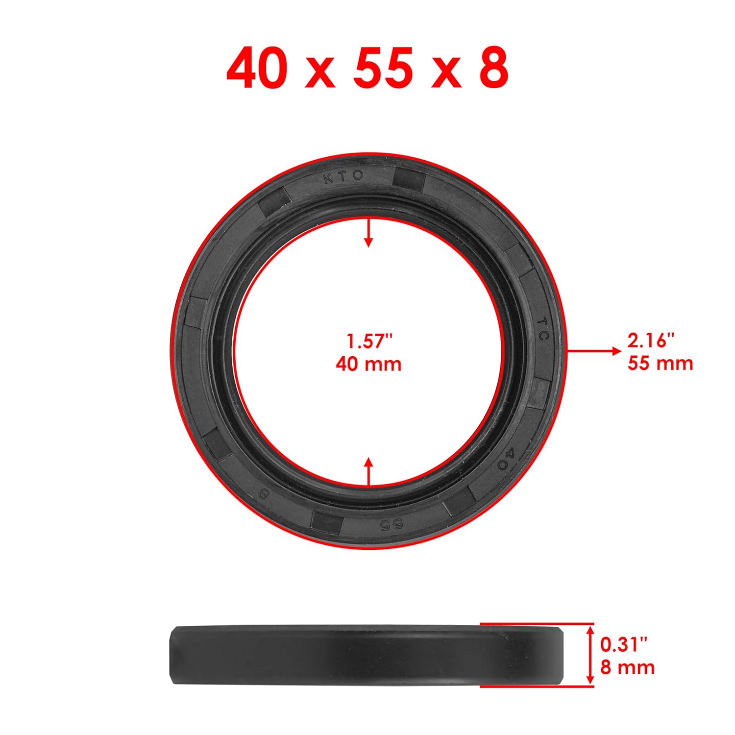 Caltric Rear Wheel Ball Bearings & Seals Kit Compatible with Kawasaki Zx-7R Ninja Zx750 Zx-750 1991-2003
