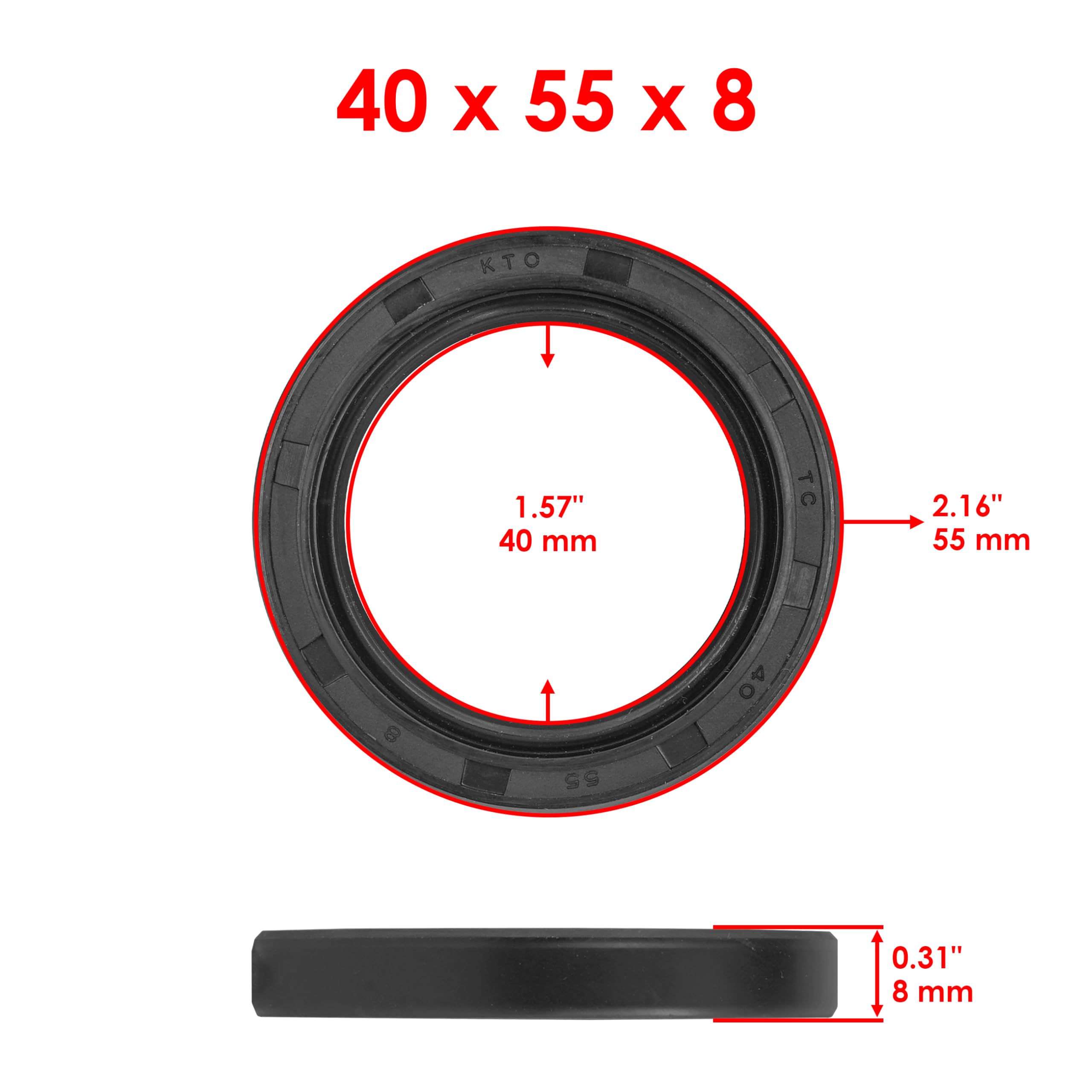 Amazon.com: Caltric Rear Wheel Ball Bearings & Seals Kit
