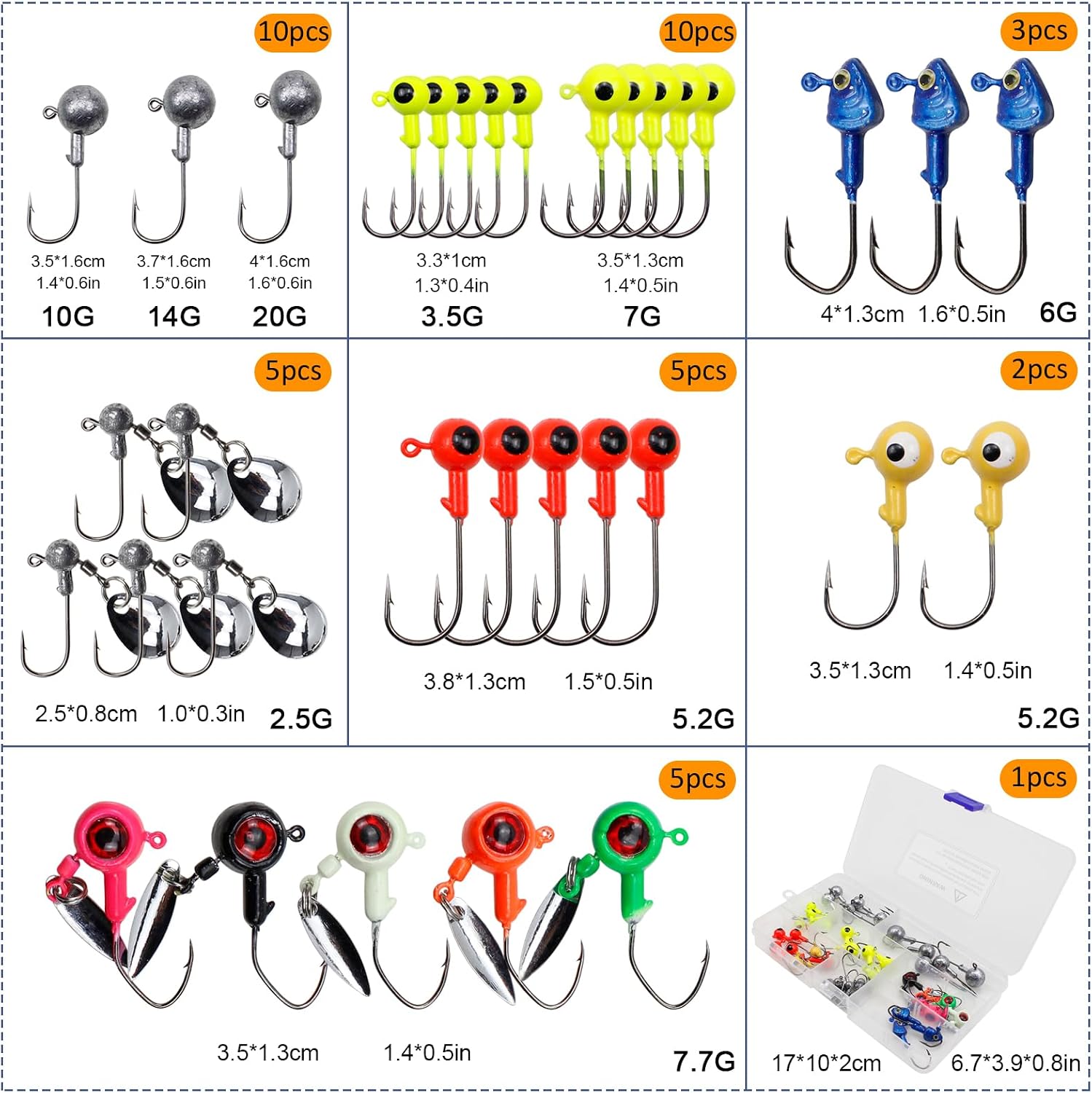 182Pcs Fishing Soft Lures Bait with Jig Head Hooks Set, Jig Head Hooks Swimbait Paddle Tail for Bass Trout Pike Walleye Crappie Saltwater and Freshwater