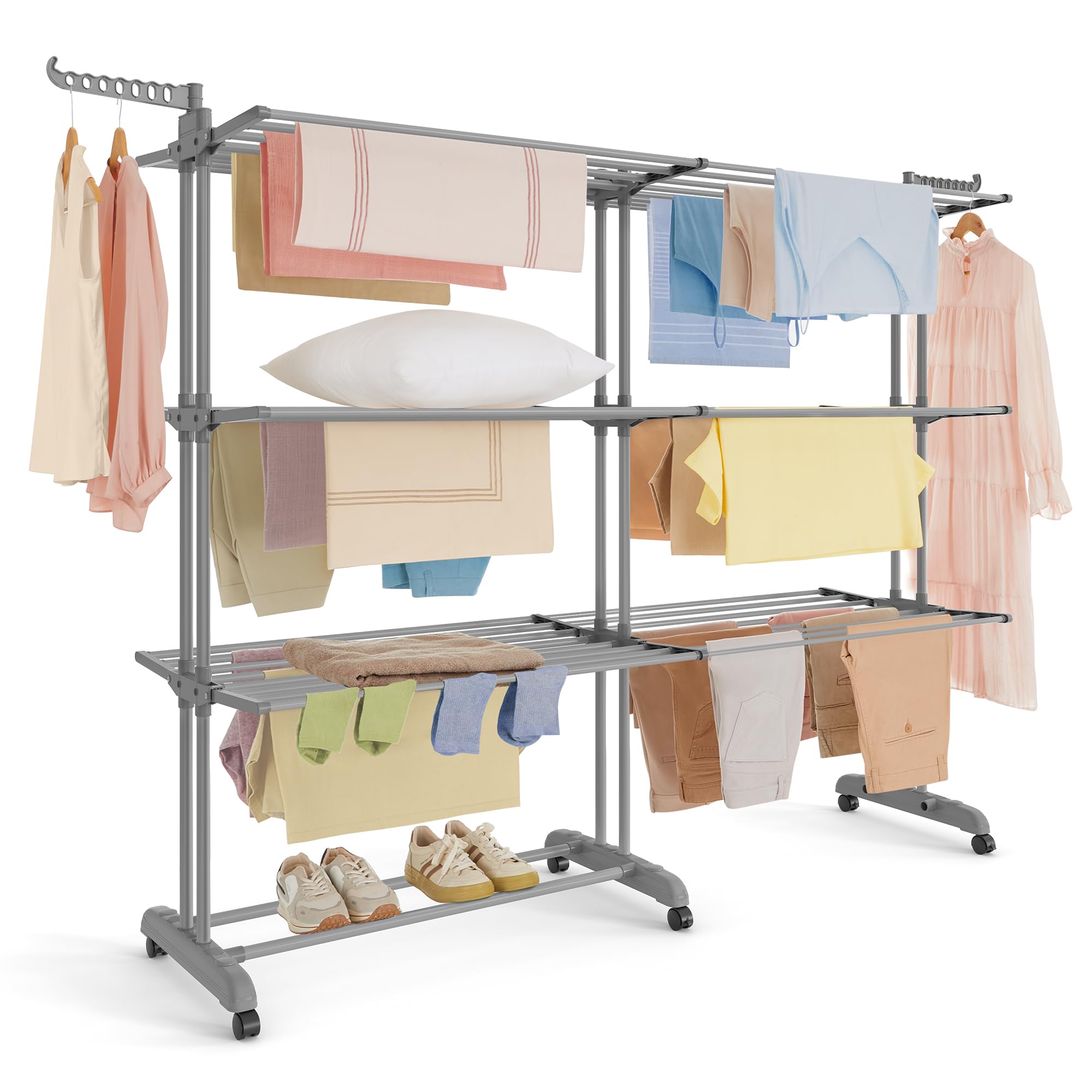 songmics étendoir à linge