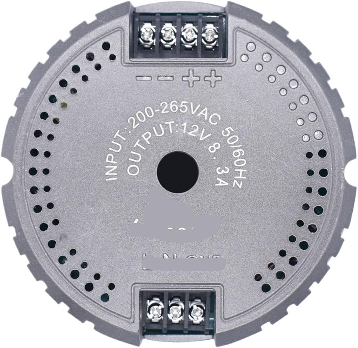 1PCS LED Driver AC220V to DC12V Adapter Round Driver(60W 12V Round)