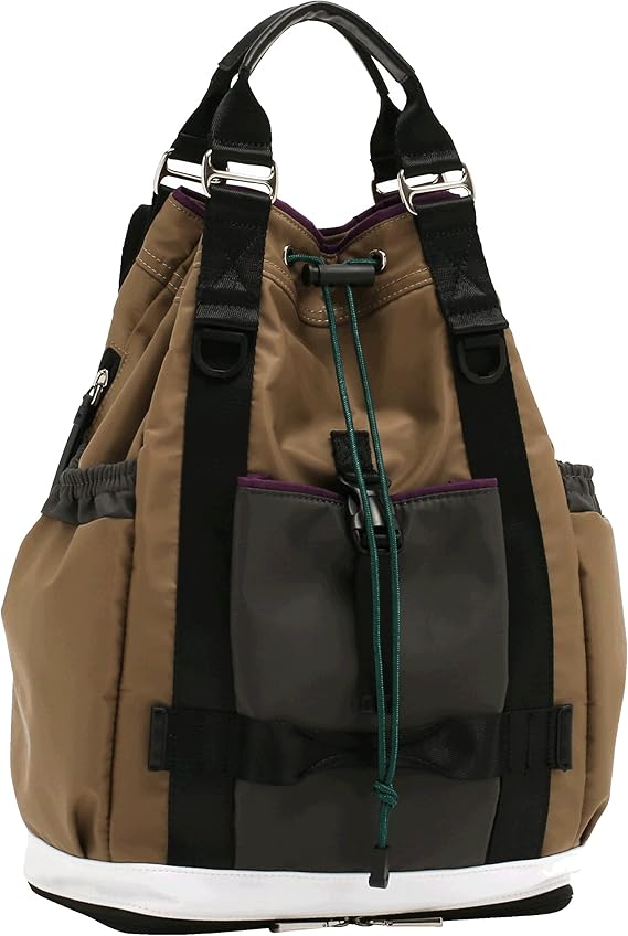 Amazon Co Jp ストーリー リュック ナイロン5ポケットカラーリュック グレージュチャコール 3a 1295 4 5016 シューズ バッグ