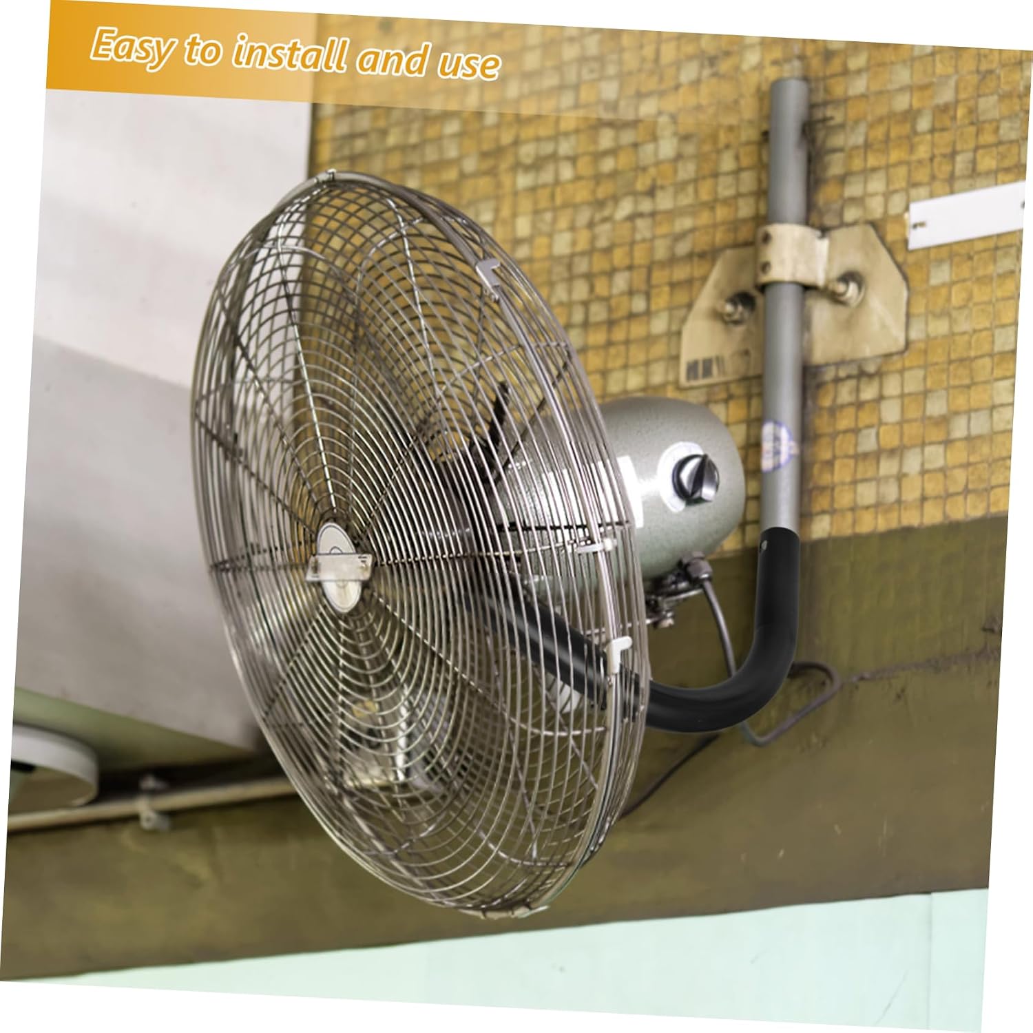 Alipis Ceiling Fan Mounting Bracket Wall Holder for Electric Fans Easy Installation for Home Workspaces