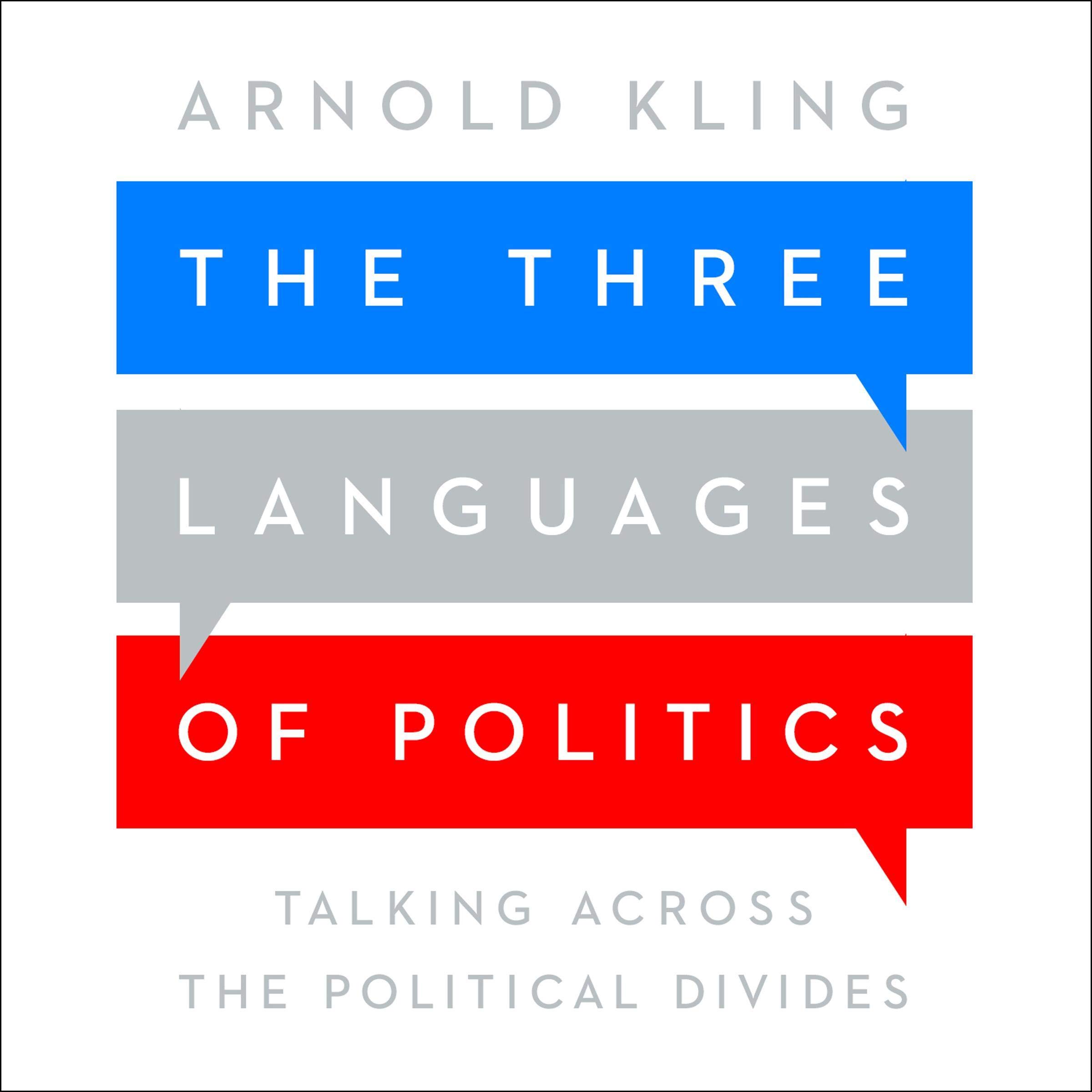 Cover art for The Three Languages of Politics