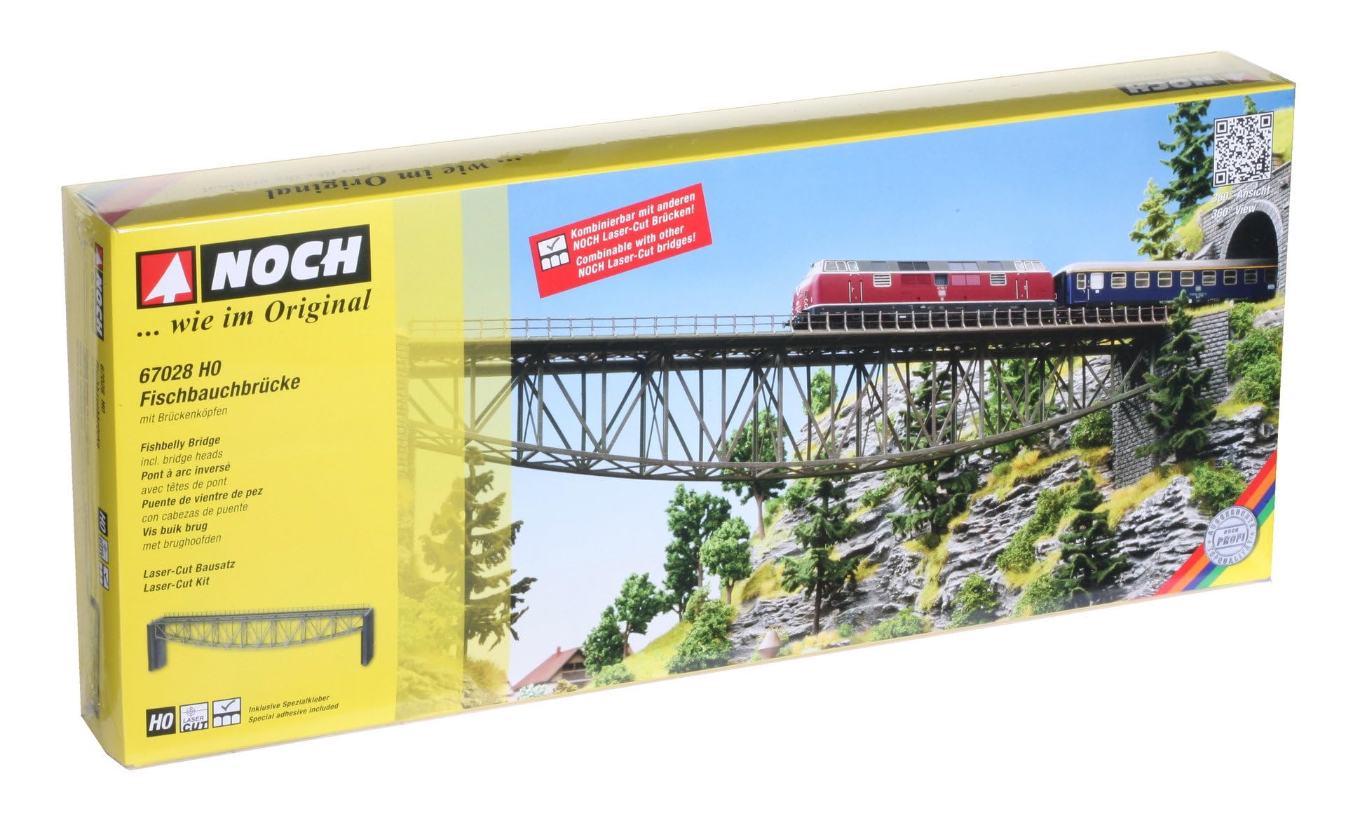 Noch 67028 - Mostek rybny, 540 mm