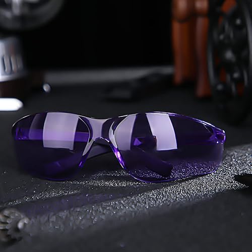 Miniatura 7 de Queekay 24 pares de gafas de seguridad unisex anti arañazos gafas protectoras resistentes a los impactos