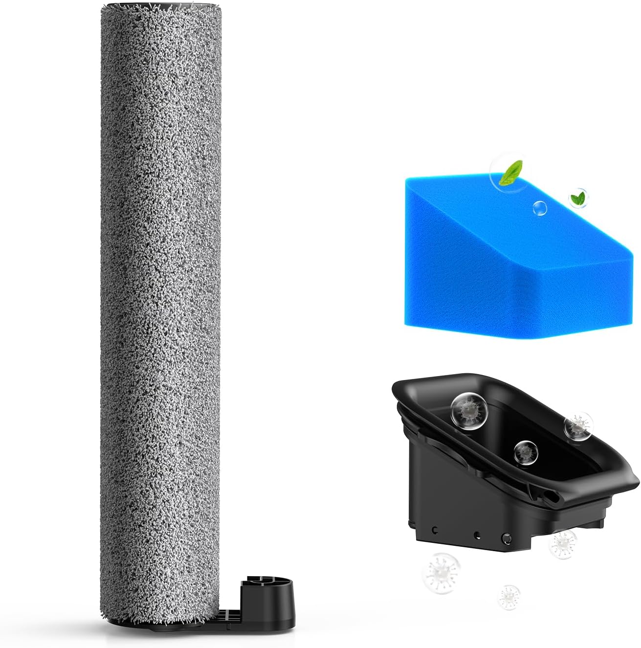 拭き掃除機 掃除機」の人気商品一覧 | 安い商品を通販サイトから探す - JONR ED12 Lite 乾湿両用クリーナー 水拭き掃除機 消耗品セット 交換用ローラー+フィルター+スポンジ