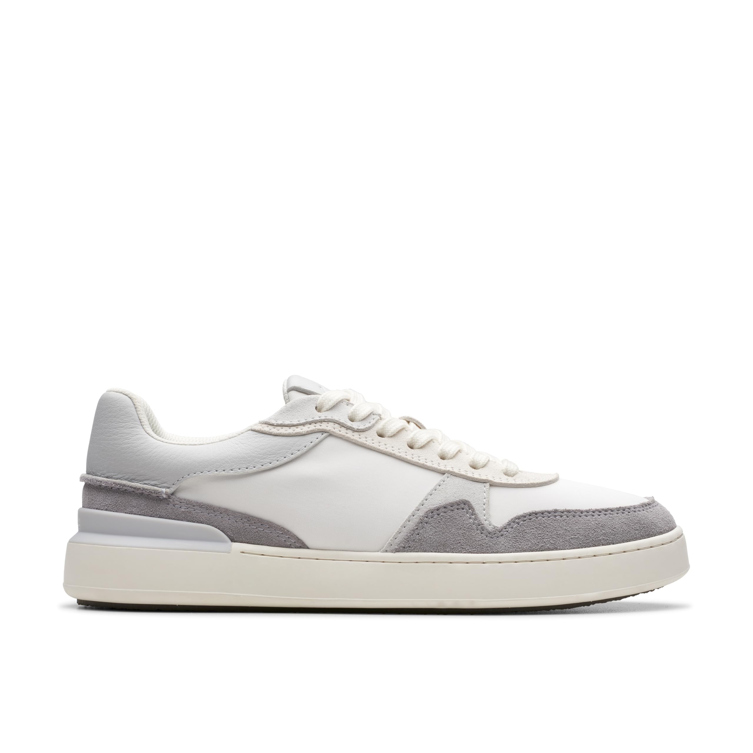 Clarks CourtLite Race Mens Light Grey Combi, 7.5