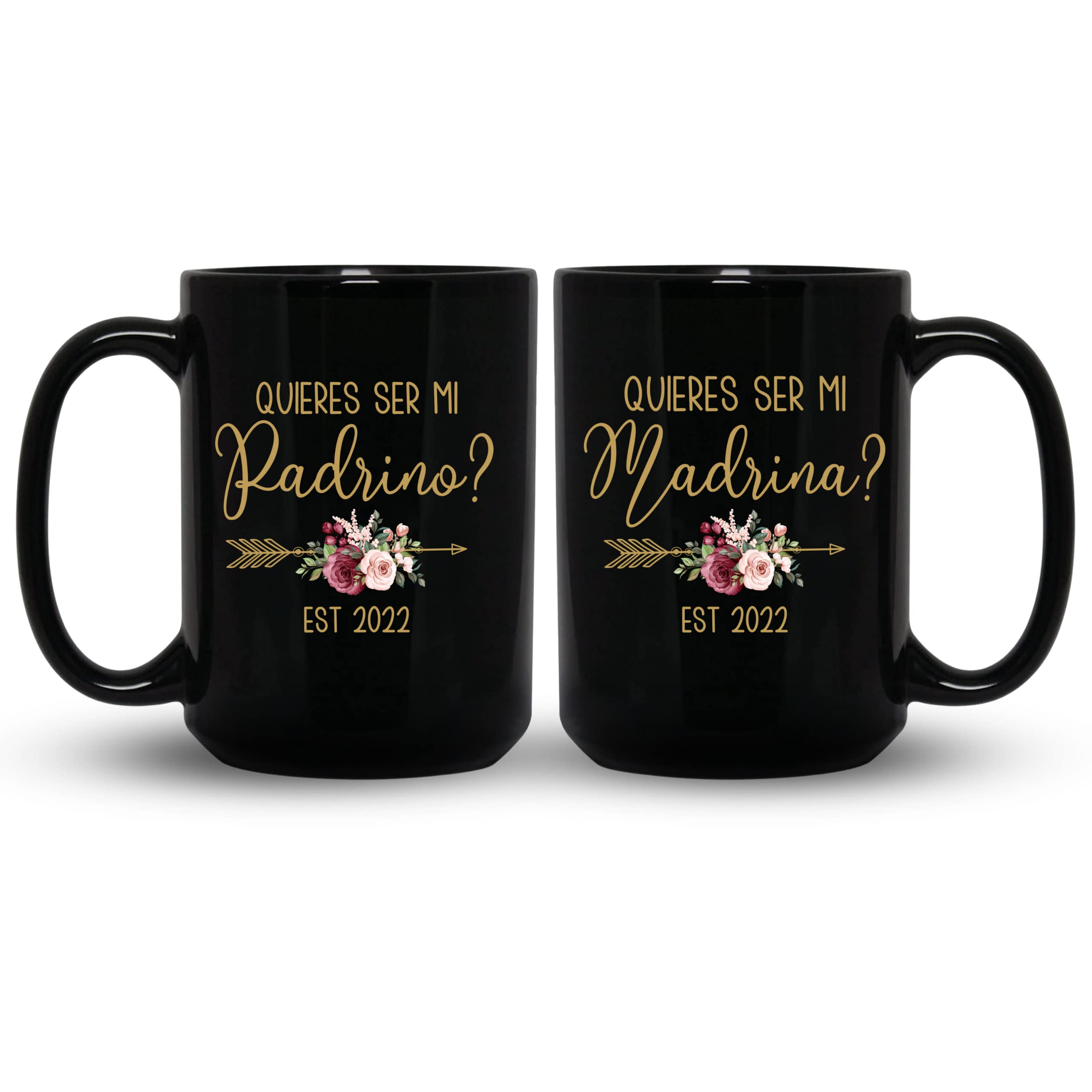 Vivulla68Quieres Ser Mi Madrina, Quieres Ser Mi Madrina De Bautizo Box, Padrinos Proposal Spanish, Quieres Ser Mis Padrinos, Regalo Para Padrinos, Godparent Coffee Mug 15oz