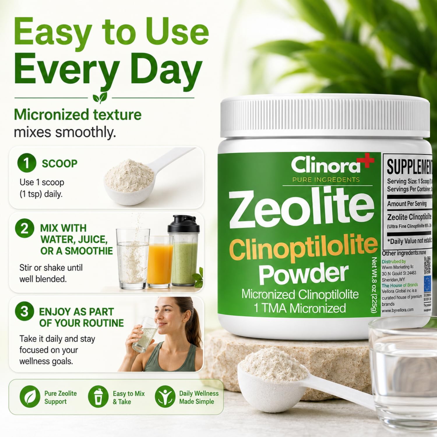 Micronized Zeolite Clinoptilolite Powder, 95% Purity, 8 oz — Amazon image 4
