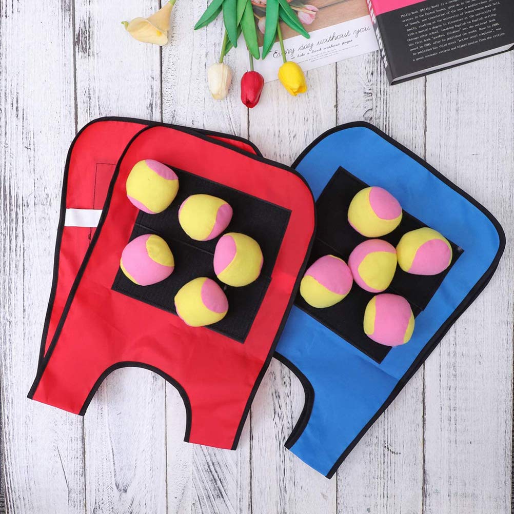 JTLB Gioco di tiro al Bersaglio con Palla in con Giacca Adesiva Set di Gilet in per Gioco di tiro al Bersaglio per Bambini con Gilet Bersaglio