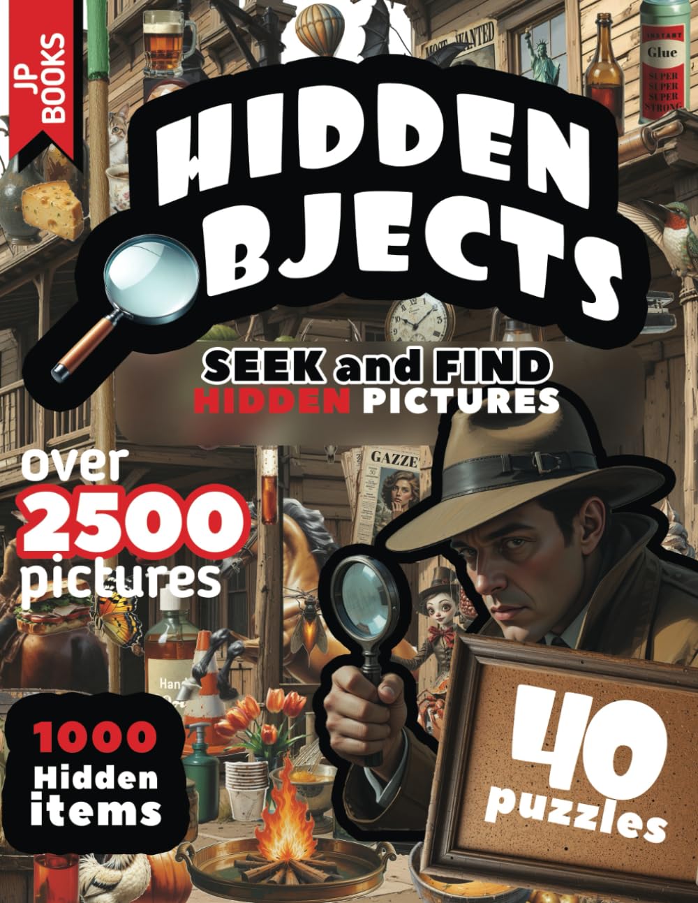 Hidden Objects: Seek and Find Picture Puzzles, True Object Hunt, Over 1000 Items to Find