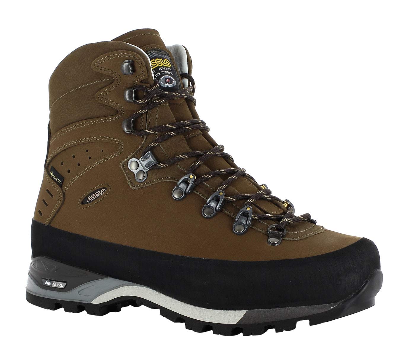 ASOLOMen's Nuptse Gv Mm Brown Mountaineering Boot