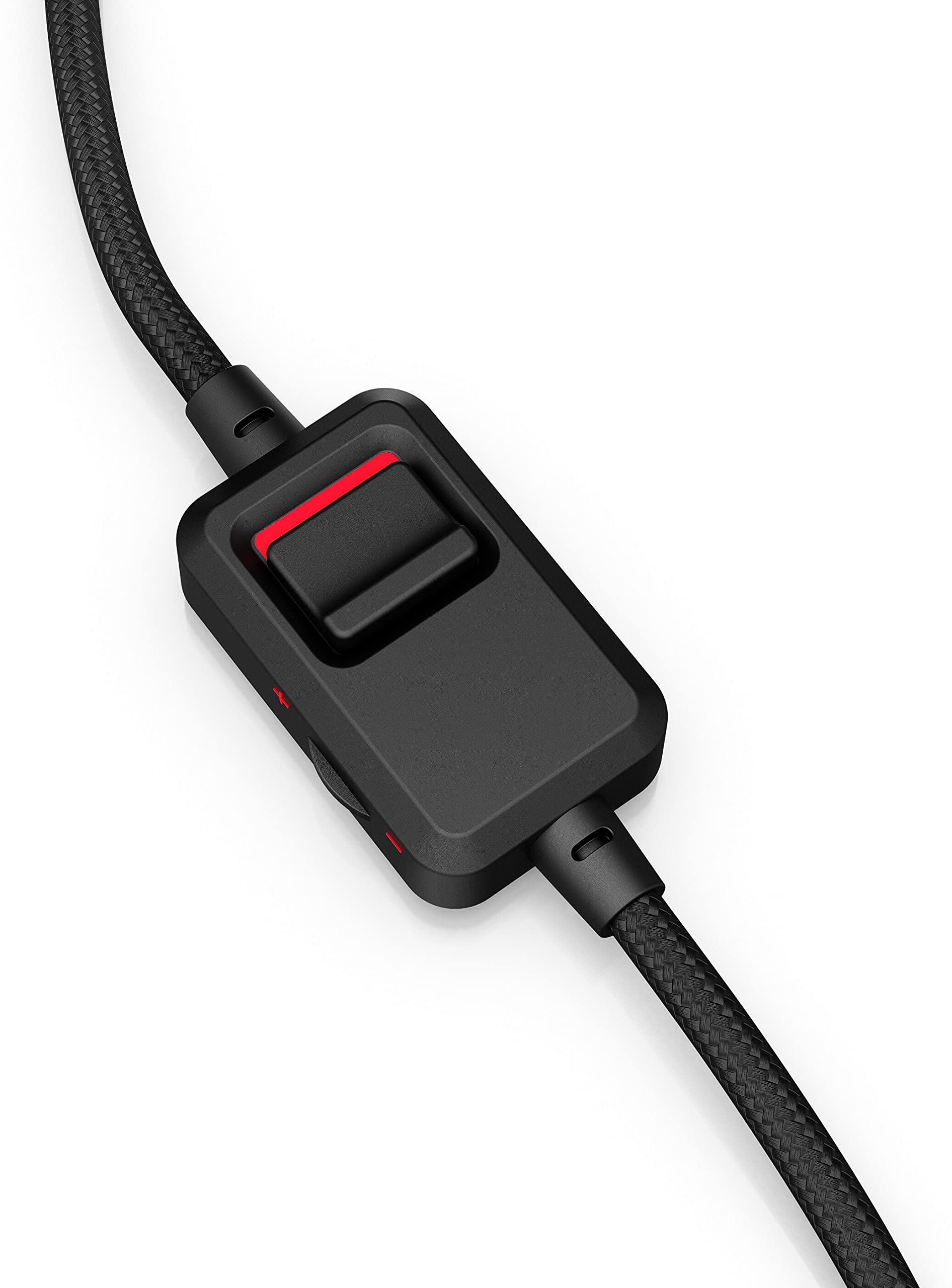 HP - Gaming OMEN Blast Casque avec câble USB, Audio Surround 7.1, Arceau Suspendu, Coussinets rembourrés, Microphone rétractable, Commandes en Ligne, compatibilité PC et Console Noir 1A858AAABB