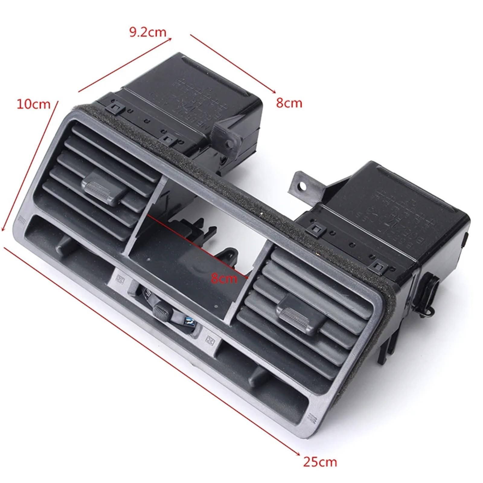 Kratka nawiewu klimatyzacji MR308038 MB775266 MB775271 MB775272 Pasuje do panelu wylotowego klimatyzacji Pasuje do Mitsubishi Pajero Montero Deska rozdzielcza kratka nawiewu(Set of 5pcs)