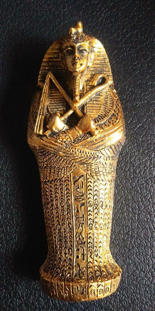 妻の作った ファラオの棺 猫ミイラ 蓋物 陶芸 スプーン 妻の作った