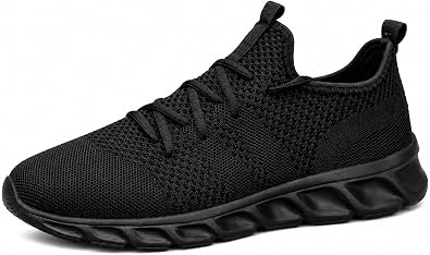 Mens Breathable Running Shoes Lightweight Casual Walking Sneakers Non Slip Sports Athletic Shoes