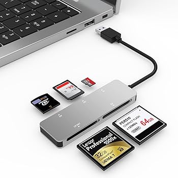 Amazon.com: CFast Card Reader, USB-A 3.0 5Gbps, Multi-Card