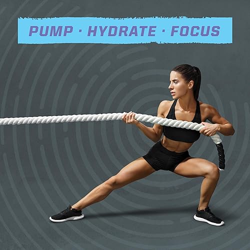 Miniatura 6 de Sunwarrior Bebida energética en polvo para antes del entrenamiento, suplemento vegano a base de plantas, hidrata, concentración, resistencia y