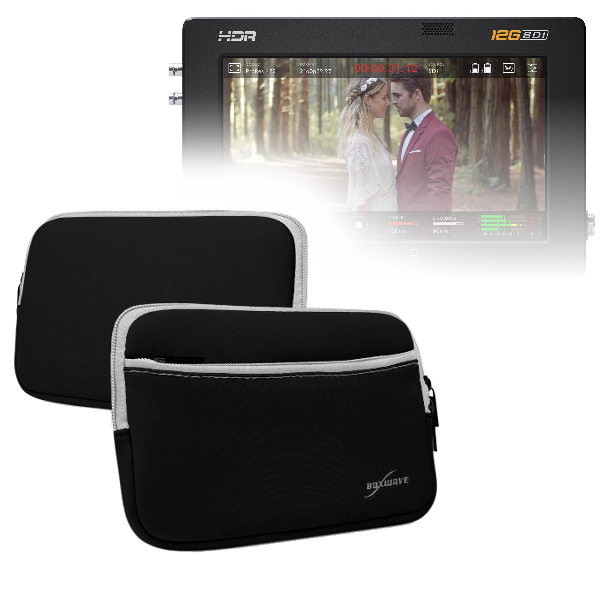 Amazon.co.jp: BoxWaveケース Blackmagic Video Assist 12G HDR (5