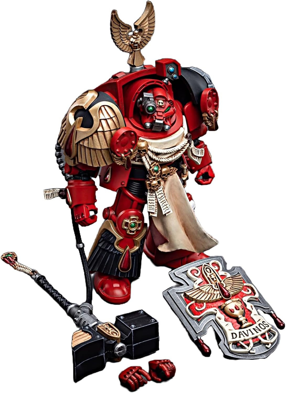 JOYTOY Warhammer 40K 1/18 Action Figures Blood Angels Assault Terminators Team Collectible Model