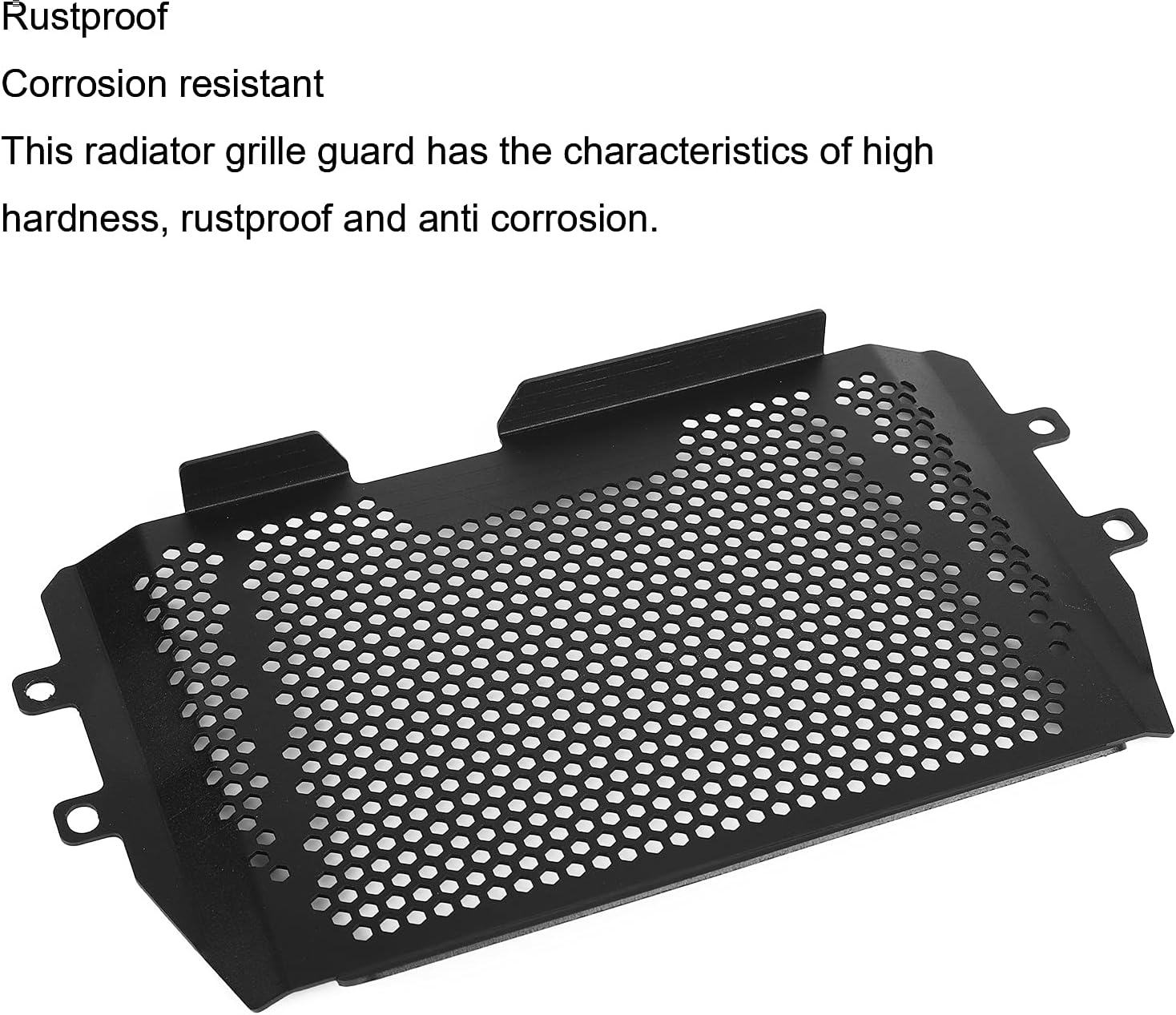 Motorcycle Aluminum Radiator Grille Guard Cover Replacement for MT?03 MT25 FZ03 2015?2021