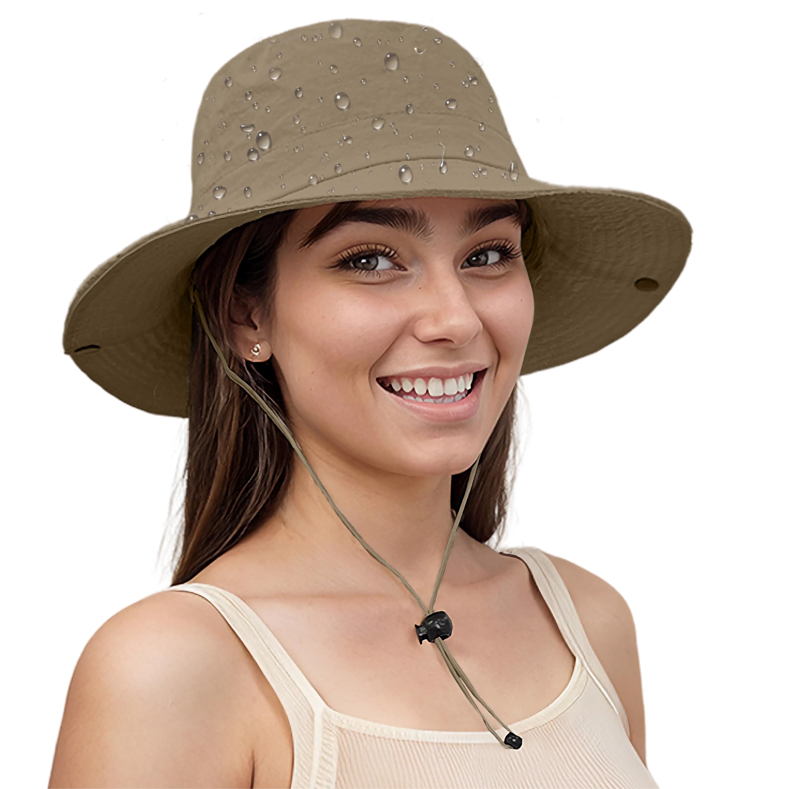 Men and Women Sun Hats with Waterproof Breathable for Fishing Hiking Camping Japanese Waterproof Quick Dry Sun Hats For Men And... From  main image 2