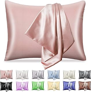 Sponsored Ad - pendali Satin Bed Pillowcase, Both Side Silky Soft Satin Pillowcases for Hair and Skin, Bed Pillow Covers w...