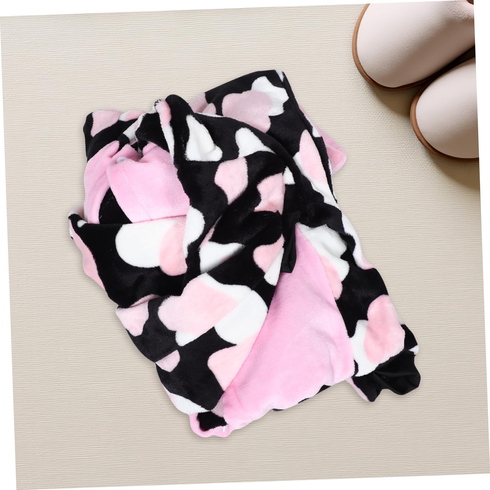 Pijama Entero Unisex de Grueso Disfraz Halloween Cosplay Vacuno Animal para Hombre Mujer