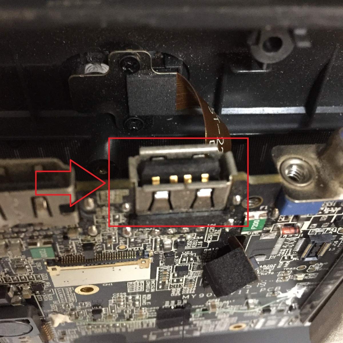 find-spare-parts 2PCS USB Port Connector USB Socket for Autel MaxiSys Pro Elite MS908Pro CV MK908 Motherboard