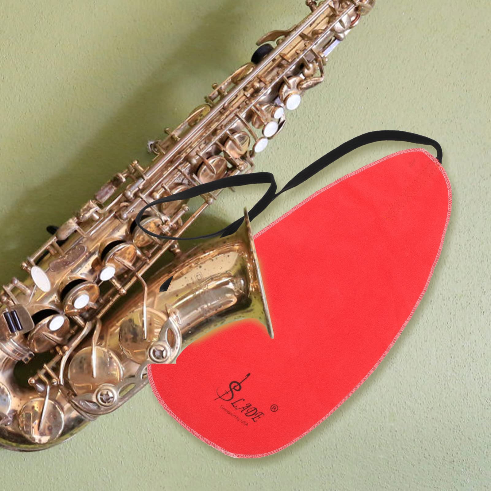 SUPVOX Clarinet Cleaning Swabs Flute Accessories Saxophone Neck Cleaner Wind Instrument Cleaner, Red, 19x12x0.1cm - Image 4