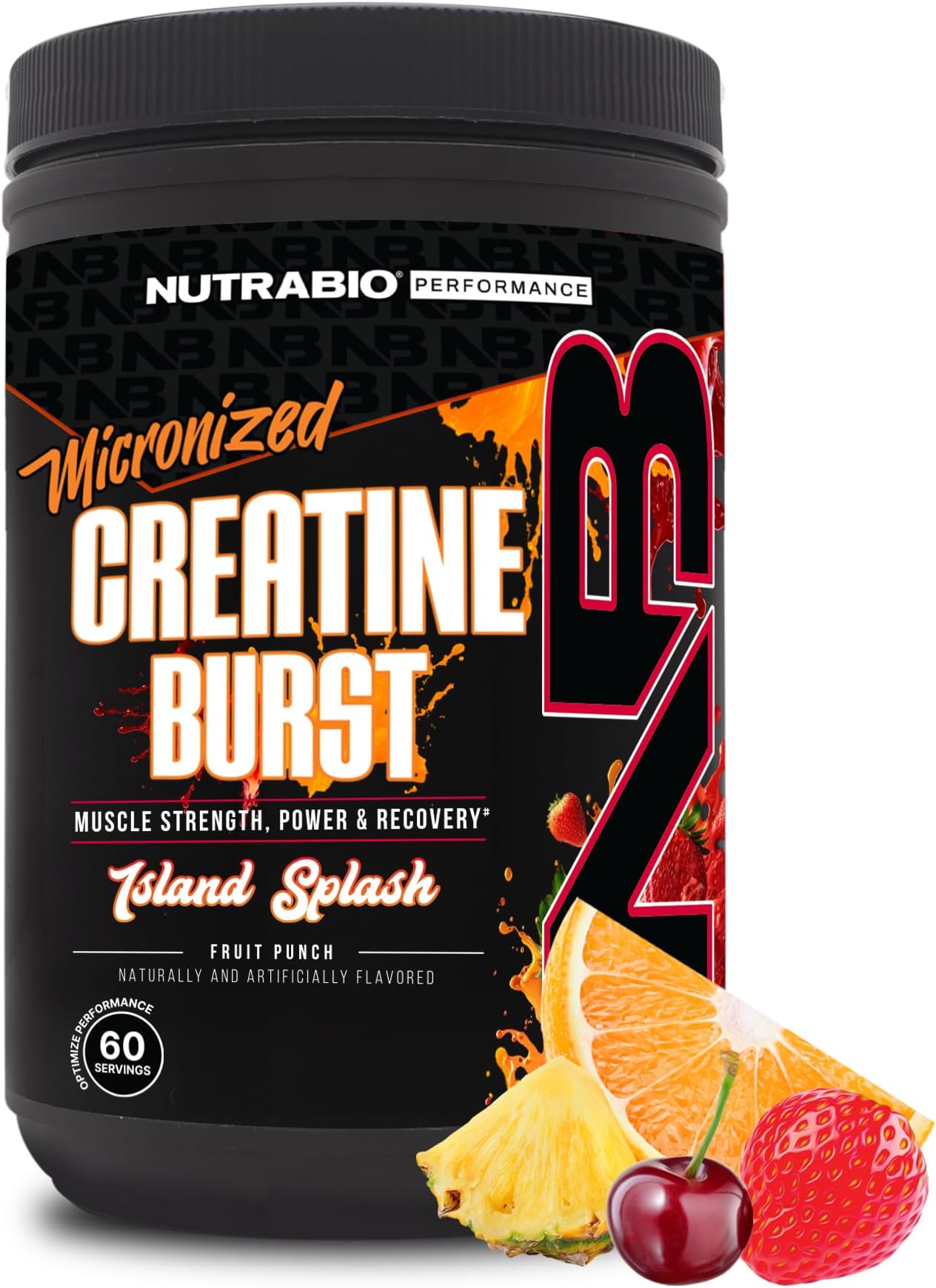 NutraBioCreatine Burst Island Splash 300g