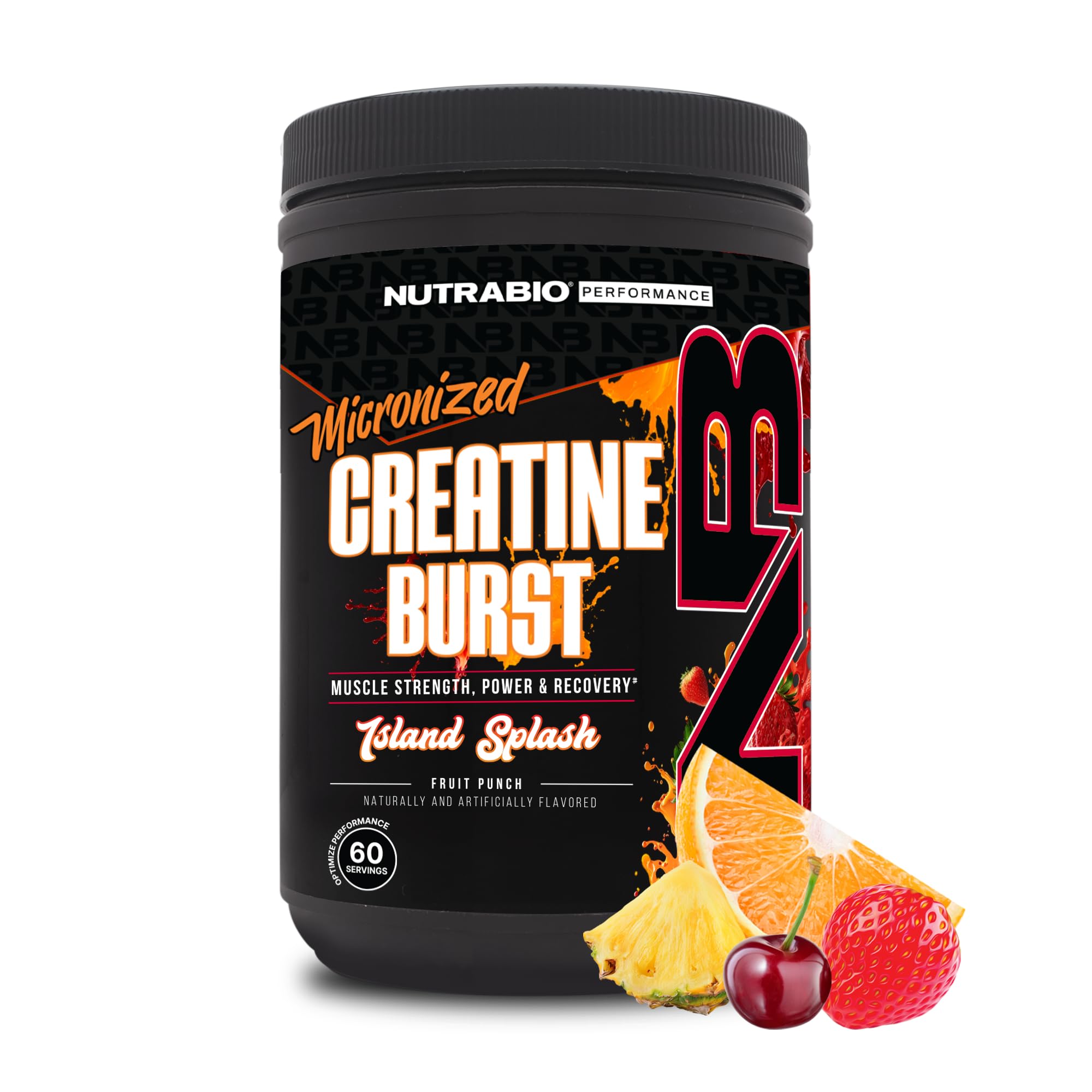 NutraBioCreatine Burst Island Splash 300g