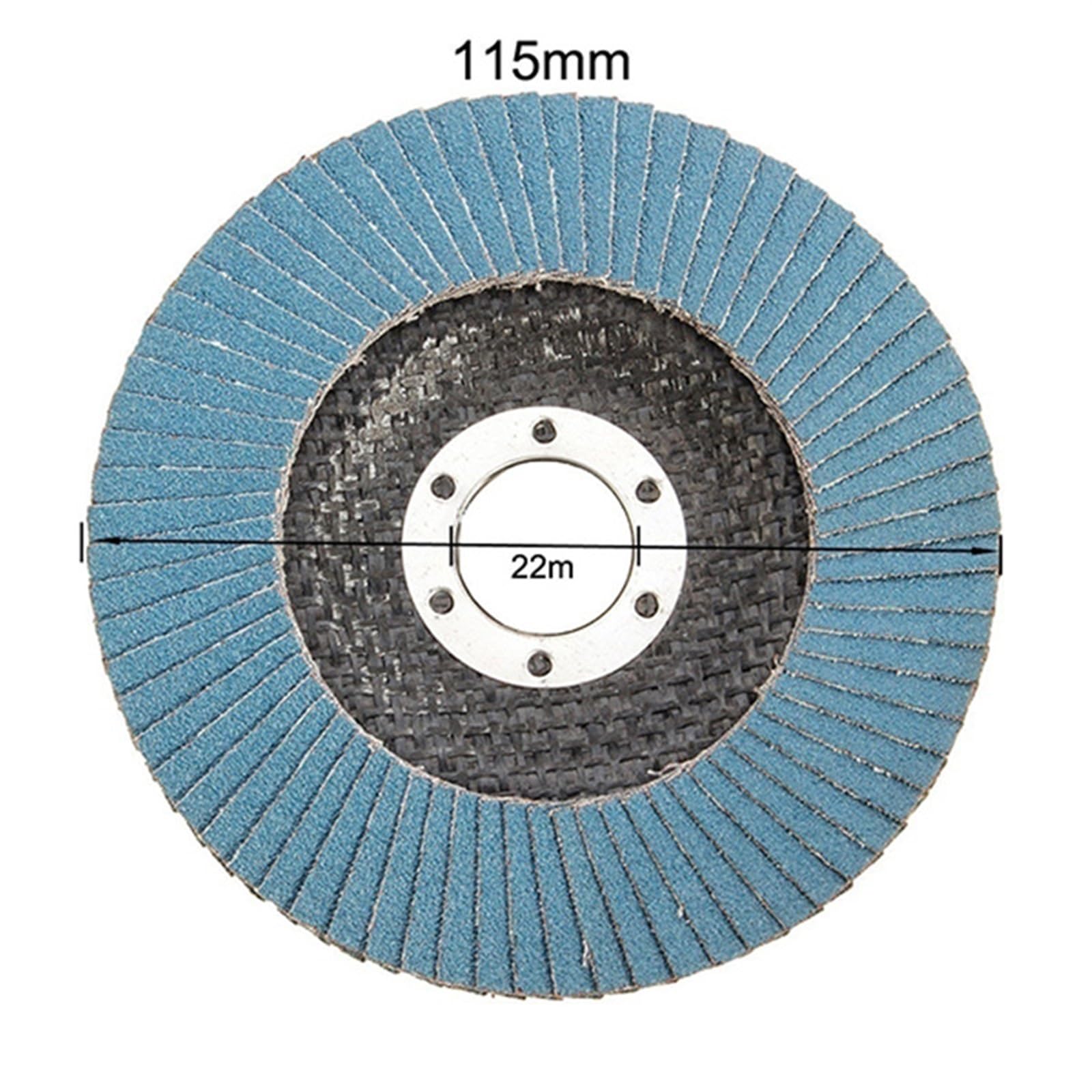 Narzędzia Do Tarcz Polerskich, Tarcze Listkowe 5 Szt. Tarcza Listkowa Tarcza Szlifierska Podkładka Ścierna Ściernice/120/4.5Inch 115Mm