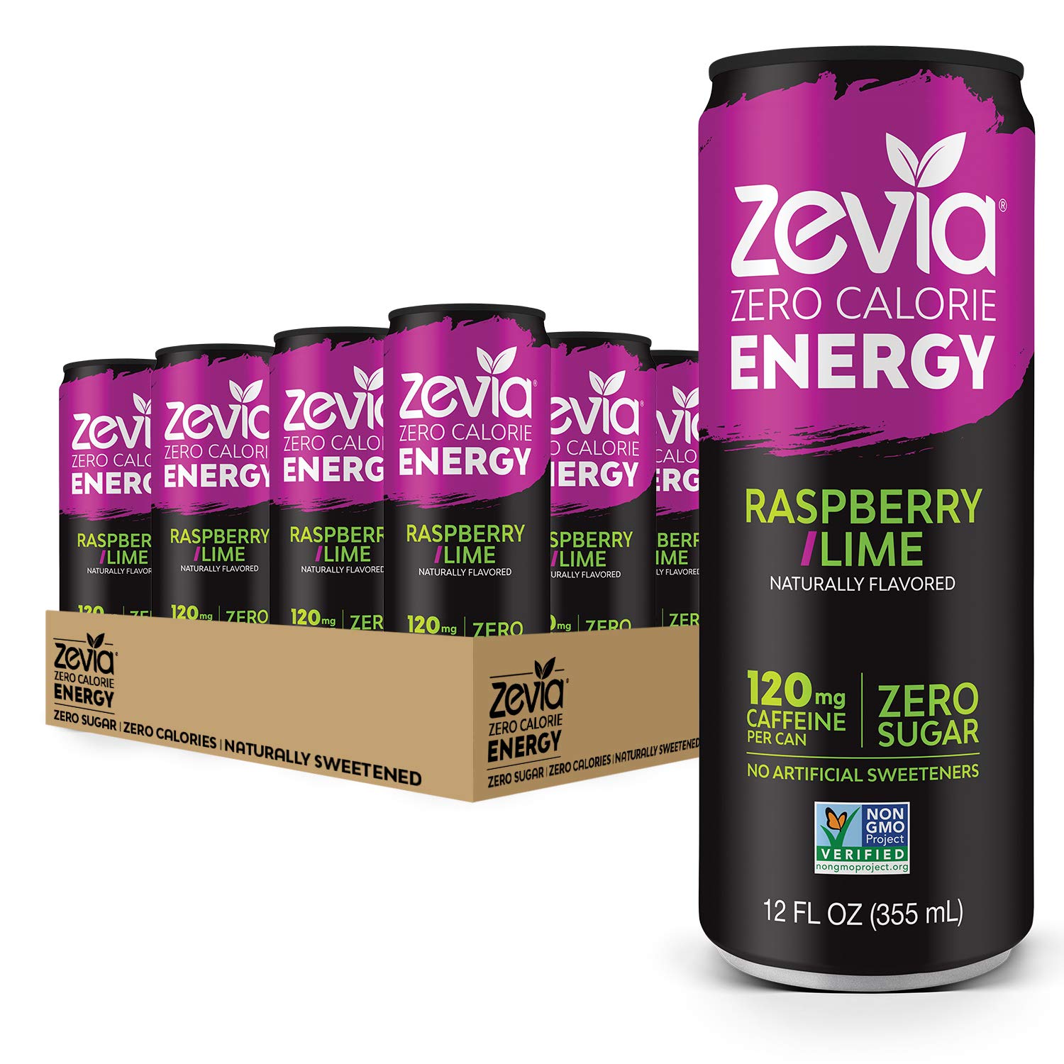 Amazon.com : Zevia Zero Calorie Soda, Cola, 12 Ounce Cans (Pack of