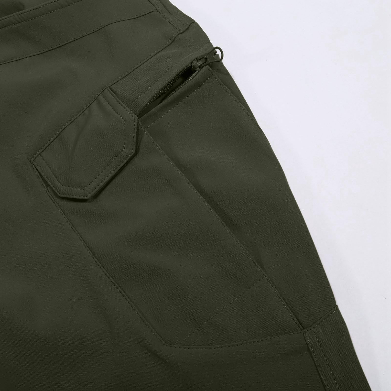 Cargohose Herren Hose Schnelltrocknend Outdoor Wanderhose Frühling Herbst Cargo Hosen Bequeme Freizeithose Freizeit Einfarbig Pants Locker Jogginghose mit Seitlicher Klettverschluss und Gummizug