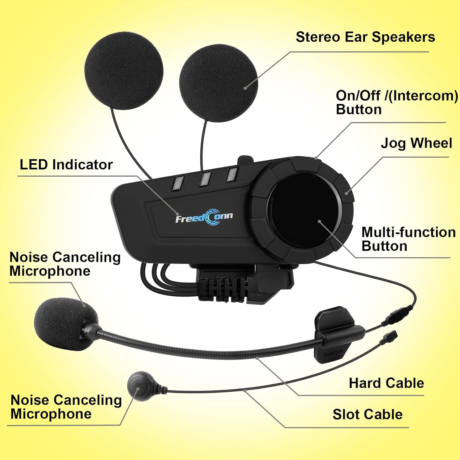 FreedConn KY PRO バイクヘルメット Bluetooth ヘッドセット ユーザー