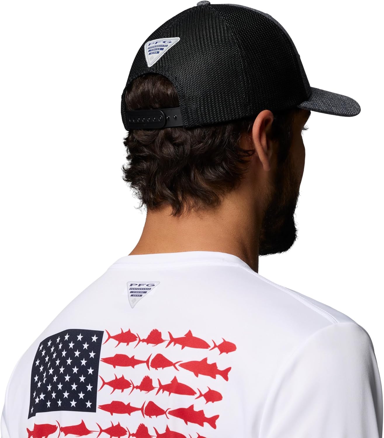 Columbia Unisex-Adult Collegiate PFG Mesh Snap Back Ball Cap