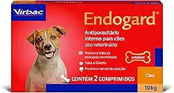 Virbac Endogard Vermífugo para Cães até 10 kg com 2 Comprimidos