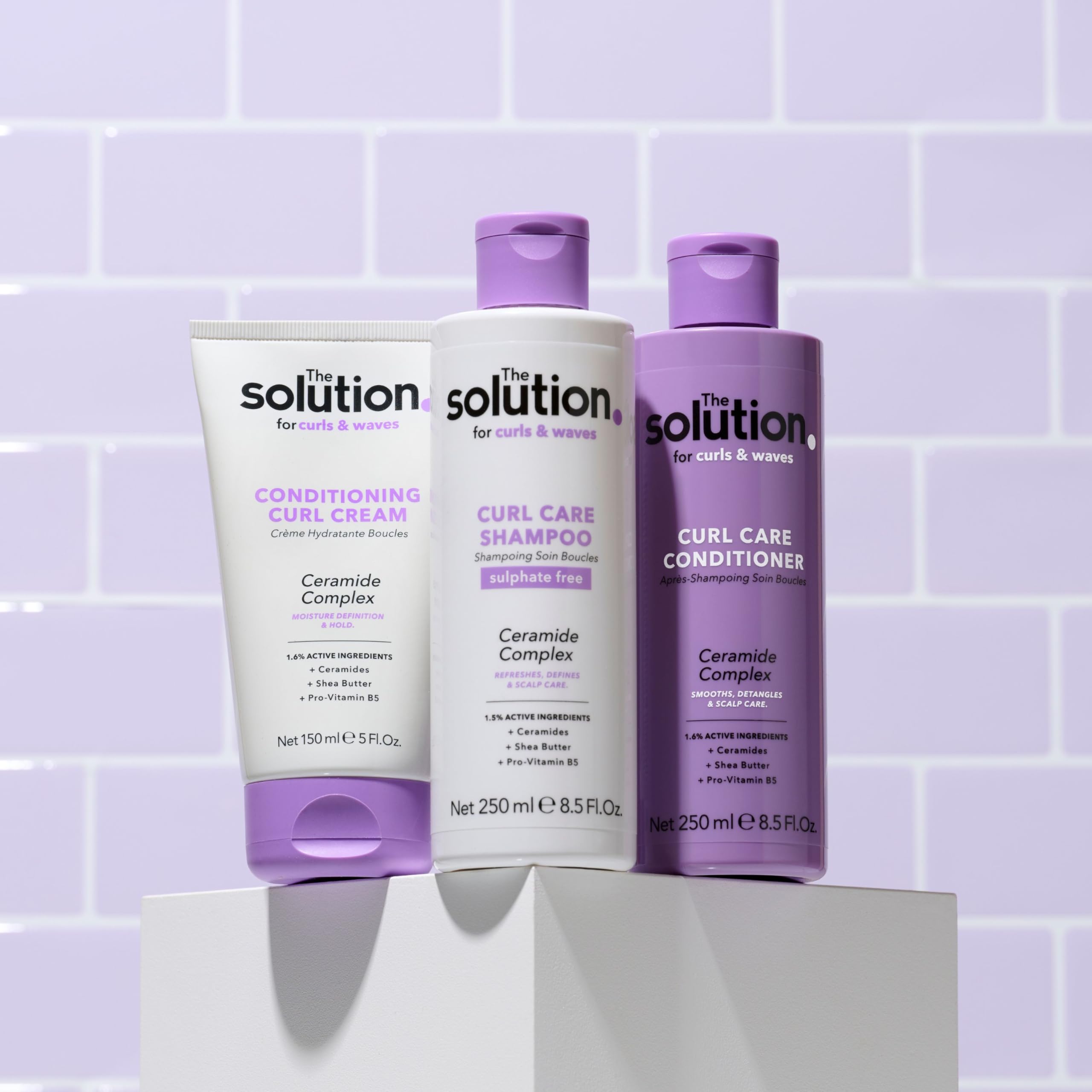 The Solution Curl Care Conditioner 250ml, white, 250 ml (Pack of 1) - Image 4