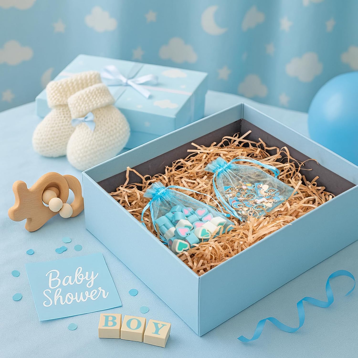 Dealglad - Set de 100 bolsitas de organza, con cordón, adecuadas para fiesta, boda, regalos
