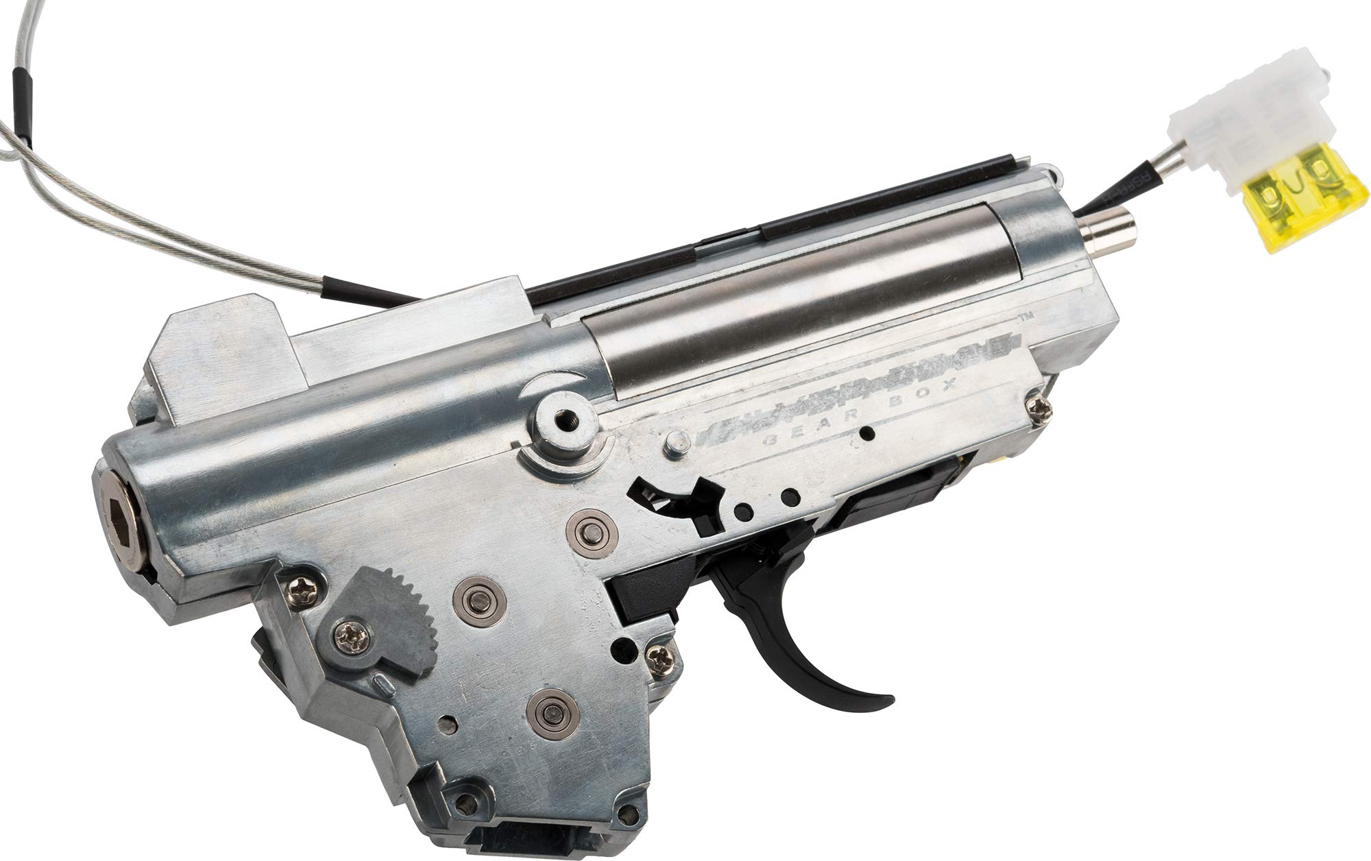 Evike - APS Silver Edge 8mm Version 3 AEG Airsoft Gearbox (Wiring: Rear)