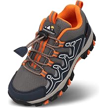UOVO Boys Girls Kids Sneakers Hiking Running Outdoor Walking Tennis Shoes Waterproof Non Slip Fashion SneakersLittle/Big Kids