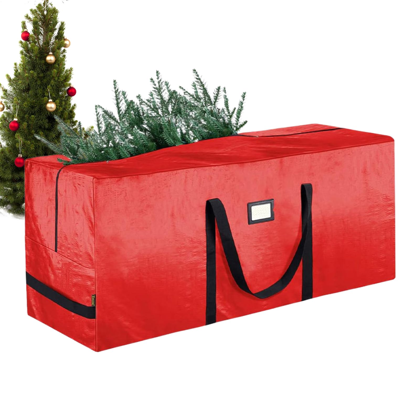 Sac pour sapin de Noël avec poignées renforcées protégeant de l'humidité