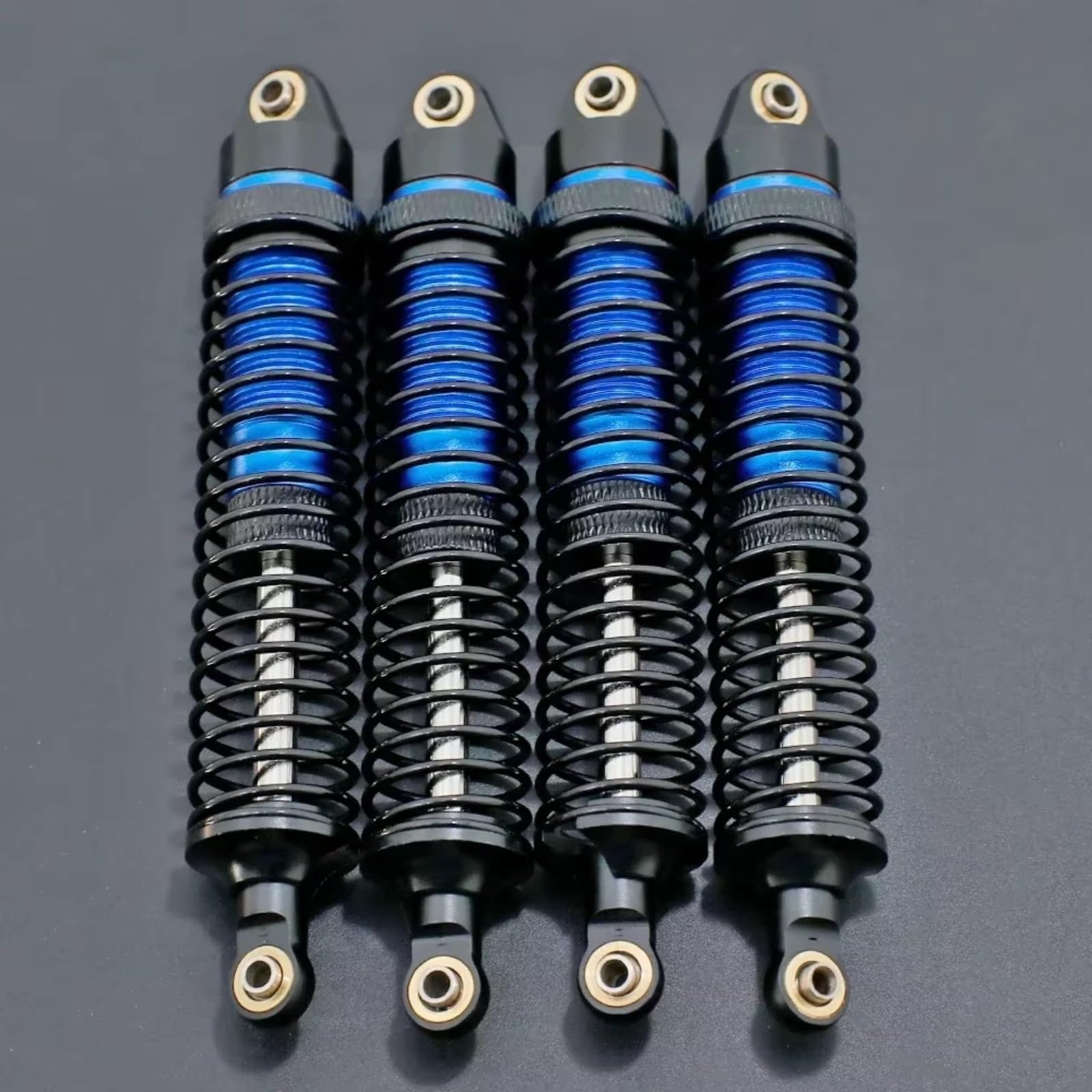 Compatible con YIKONG 4103 4082 1/8 1/10 RC Coche Mejora Modificación Reemplazo Accesorios Piezas Metal Amortiguador RC Auto Amortiguadores